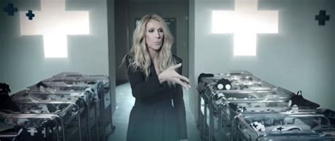 celine dions clothing line|celine dion commercial with babies.